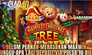Bermain Game Happiest Christmas Tree Merasakan Maxwin Deposit Via Pulsa 10Ribu