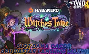 Slot Dana Gacor Baru Daftar Langsung Maxwin Bermain Game Witches Tome