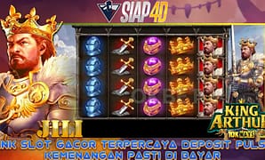 Link Slot Gacor Terpercaya Deposit Pulsa Kemenangan Pasti Di Bayar Bermain Game King Arthur